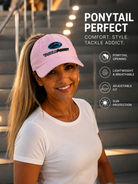 Women's Ponytail Hat Pink