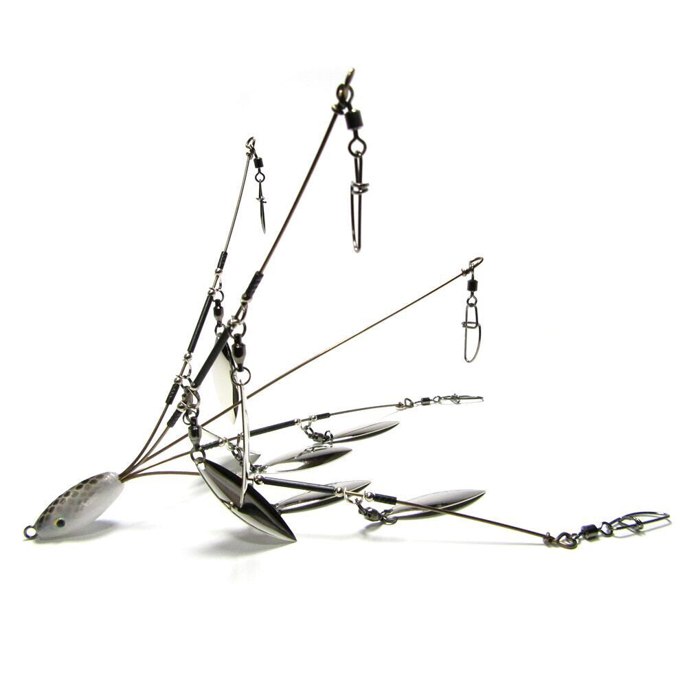 Hog Farmer 5 Wire 8 Blade A-Rig Nickel