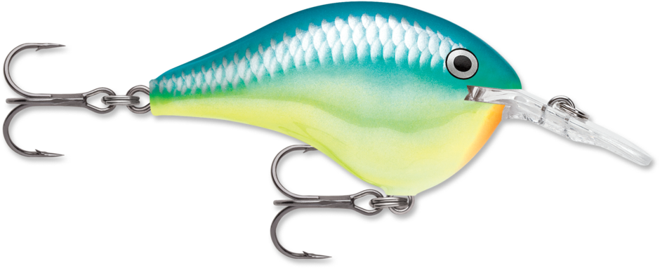 Rapala DT-4 Green Gizzard Shad