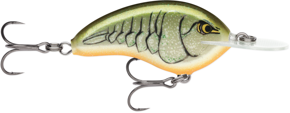 Rapala Ott’s Garage Deep Tiny 07 Crankbait Rootbeer Crawdad