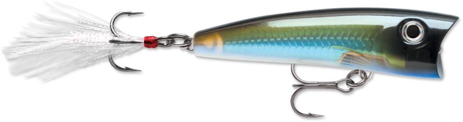 Rapala X-Rap Pop 07 Moss Back Shiner