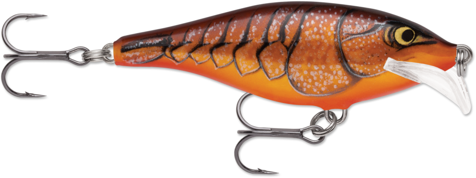 Rapala Scatter Rap Shad 07 Dark Brown Crawdad