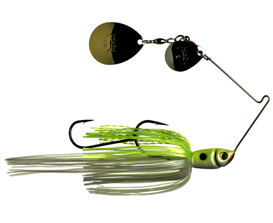 Strike King Premier Plus Chartreuse White Double Colorado 3 8oz