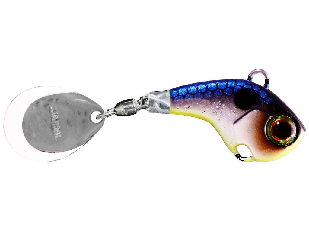 Jackall Deracoup Tail Spinner Clear Shad