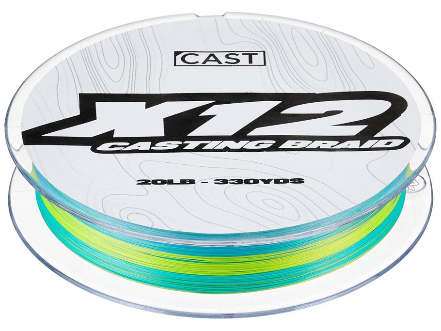 Cast Fishing Co. X12 Braided Line 65lb Cast Fishing Co. X12 Braided Line 65lb