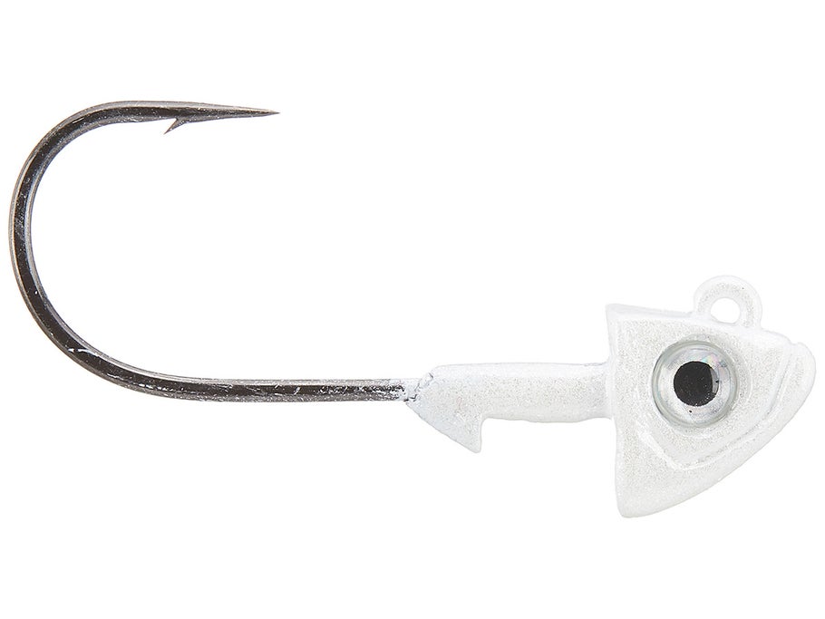 blade runner swim bait insert weighted hook Blade Runner Swimbait Head Pearl White 1/2oz