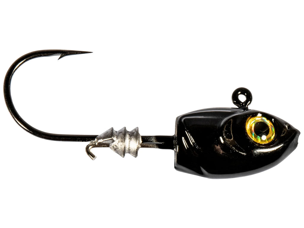 Z Man Micro Shad Headz Black