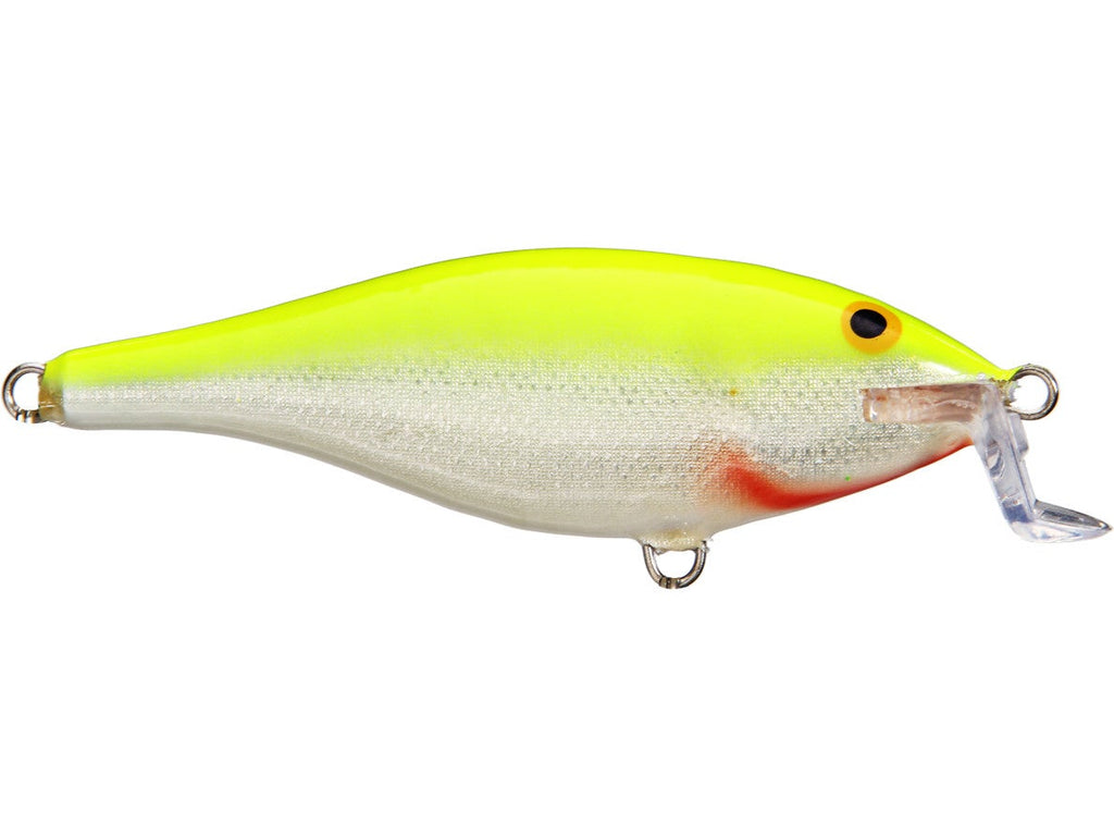 Rapala Shad Rap Shallow Runner 07 Silver Fluorescent Chartreuse
