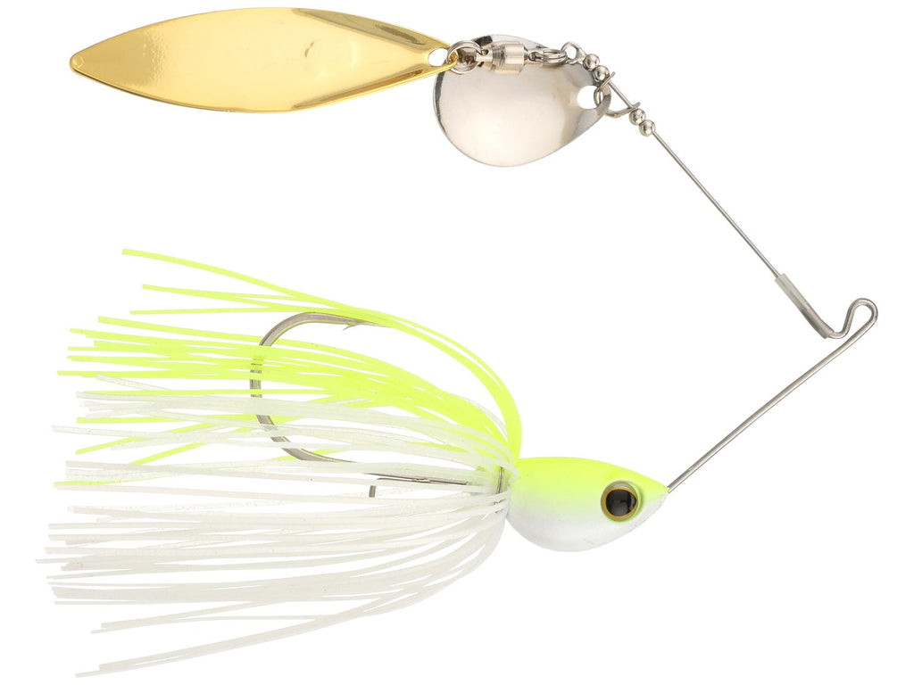 Shimano Swagy TW Spinnerbaits Chartreuse White