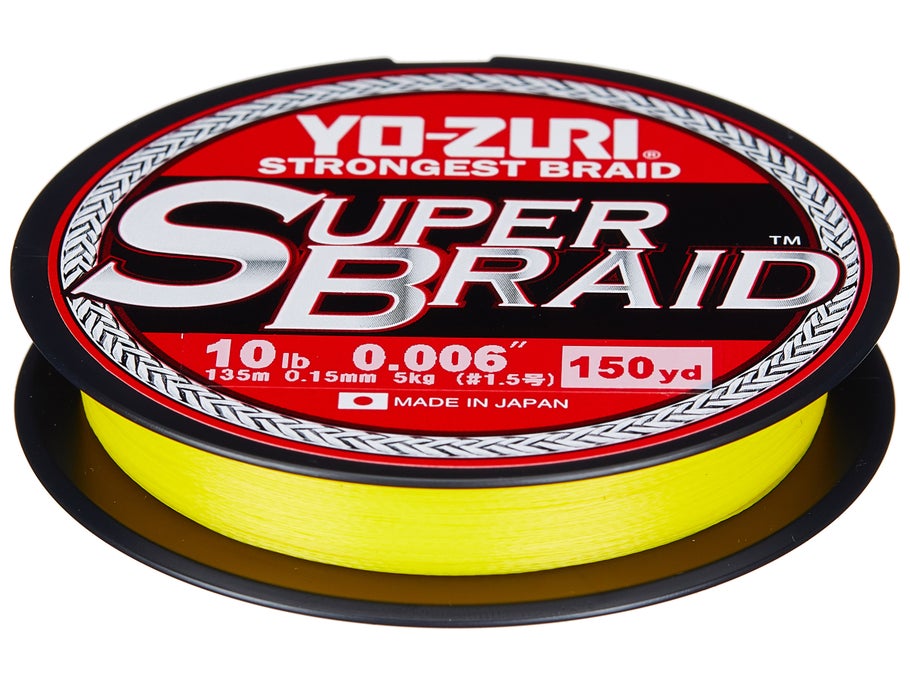 Yo-Zuri Superbraid 150YD Hi-Vis Yellow