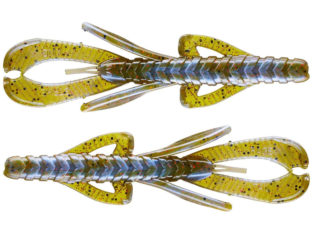 Strike King Rage Hawg Blue Craw Red Flake