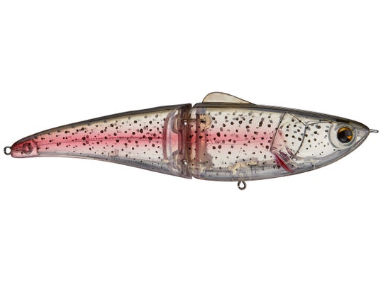 Ima Glide Fluke 125 Sinking Ghost Rainbow Trout