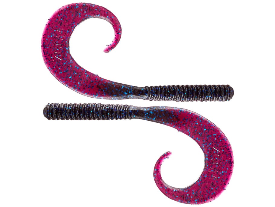 Zoom Big Dead Ringer Worm 8" Blue Fleck 292**