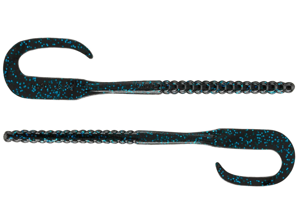 Berkley Power Bait Worm 10'' Black Blue Flake
