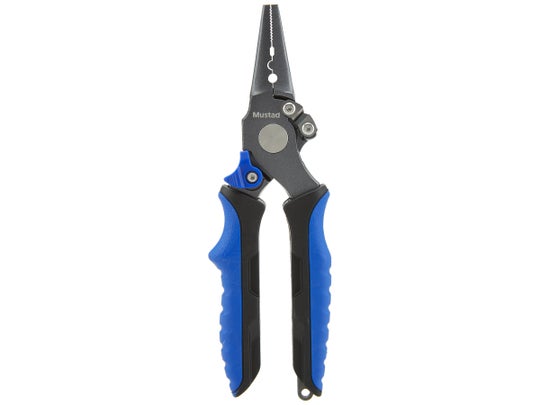 Mustad Blueline 7.5” Straight Nose Fishing Pliers