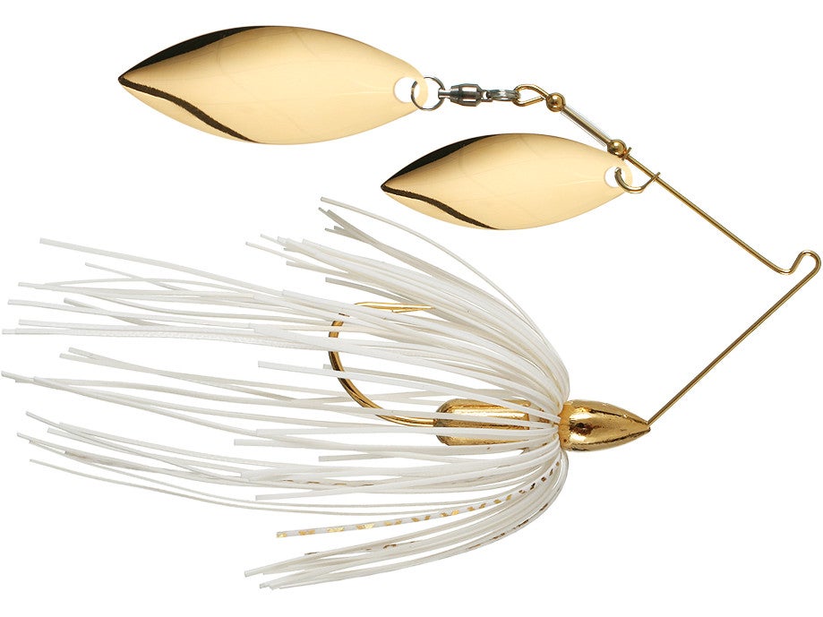 War Eagle Gold Screamin Eagle Spinnerbait White Gold - DBL Wil Gld Gld