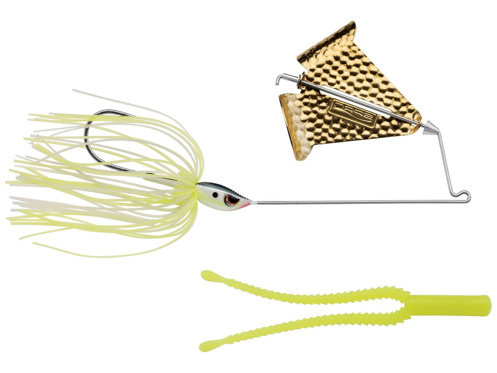 SPRO Squealer Buzzbait Chartreuse White