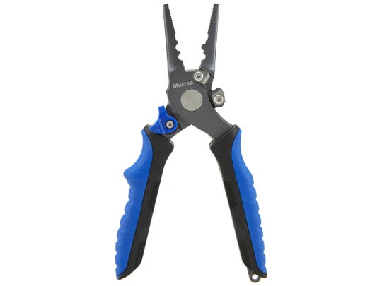 Mustad Blueline 7.5” Straight Nose Fishing Pliers