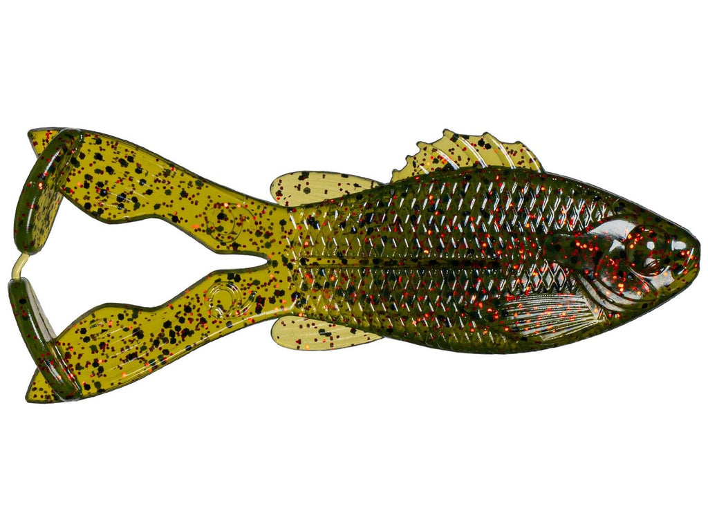 6th Sense BuzzGill 4.0 Creature Bait 6pk Watermelon Red