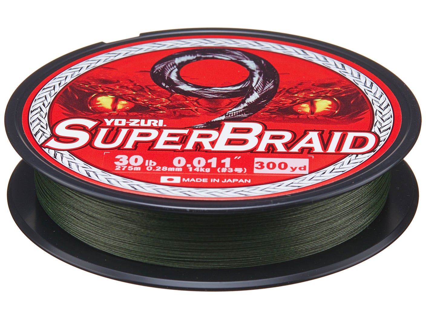 Yo-Zuri Superbraid 9 Dark Green Line