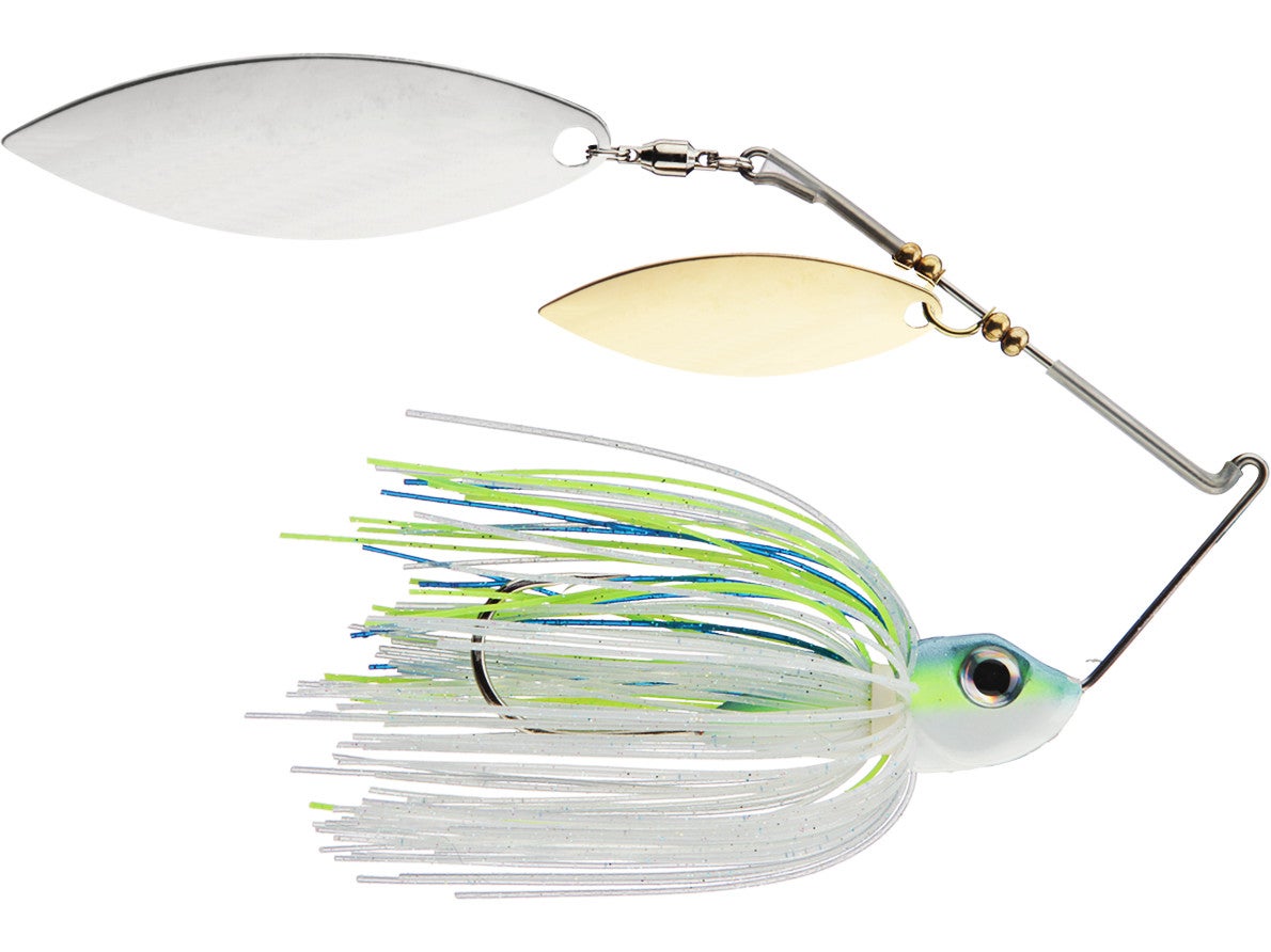 Blade Runner Double Willow Spinnerbait Chartreuse Shad / 3/8oz