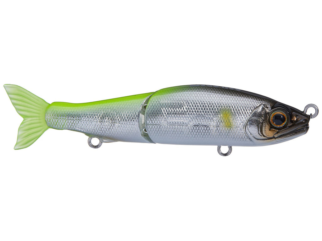 Gancraft Jointed Claw 70 #9 Flashing GM Chartreuse Sinking