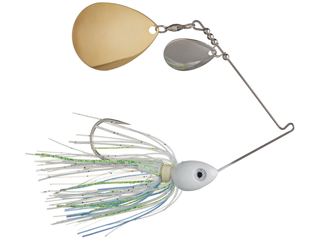 Santone Lures Pretender Double Colorado Spinnerbait Blue Herren - DBL Colorado Nkl Gld