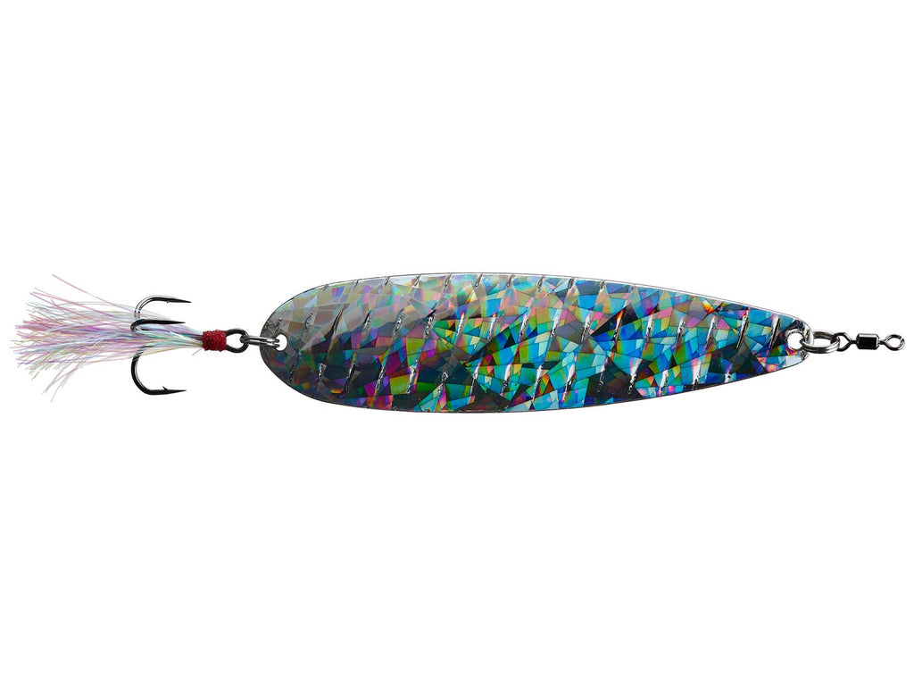 Nichols Lake Fork Flutter Spoon Shattered Glass Holo