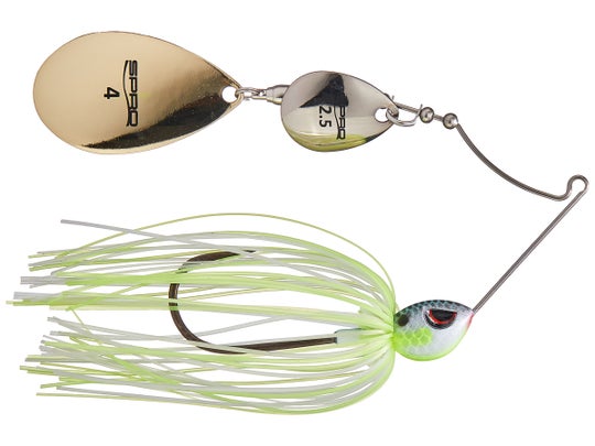 SPRO Thumper Colorado/Indiana Spinnerbait Chartreuse White