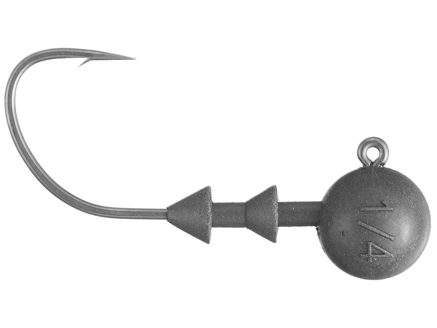 Cipher Fishing Tungsten Ball Jig Head 3pk