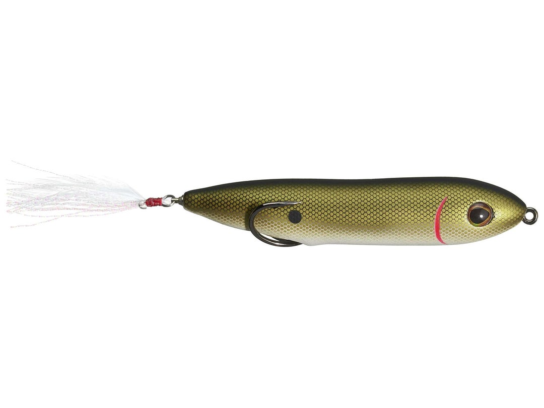 TOP WATER JUNKY 
ミルヘッドターキー
ベッドバグ Strike King KVD SexyDawg Jr Bone Hard Bait Topwater Lure, 3