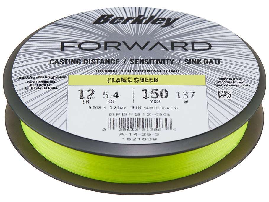 Berkley Forward Braid Flame Green