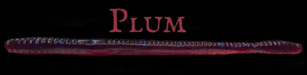 Double Z Lures Magnum T-Worm Plum