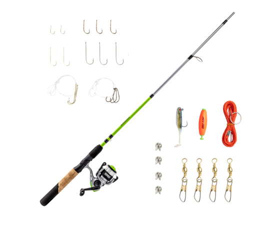 Zebco Ready Tackle Lake and Pond Spinning Combo