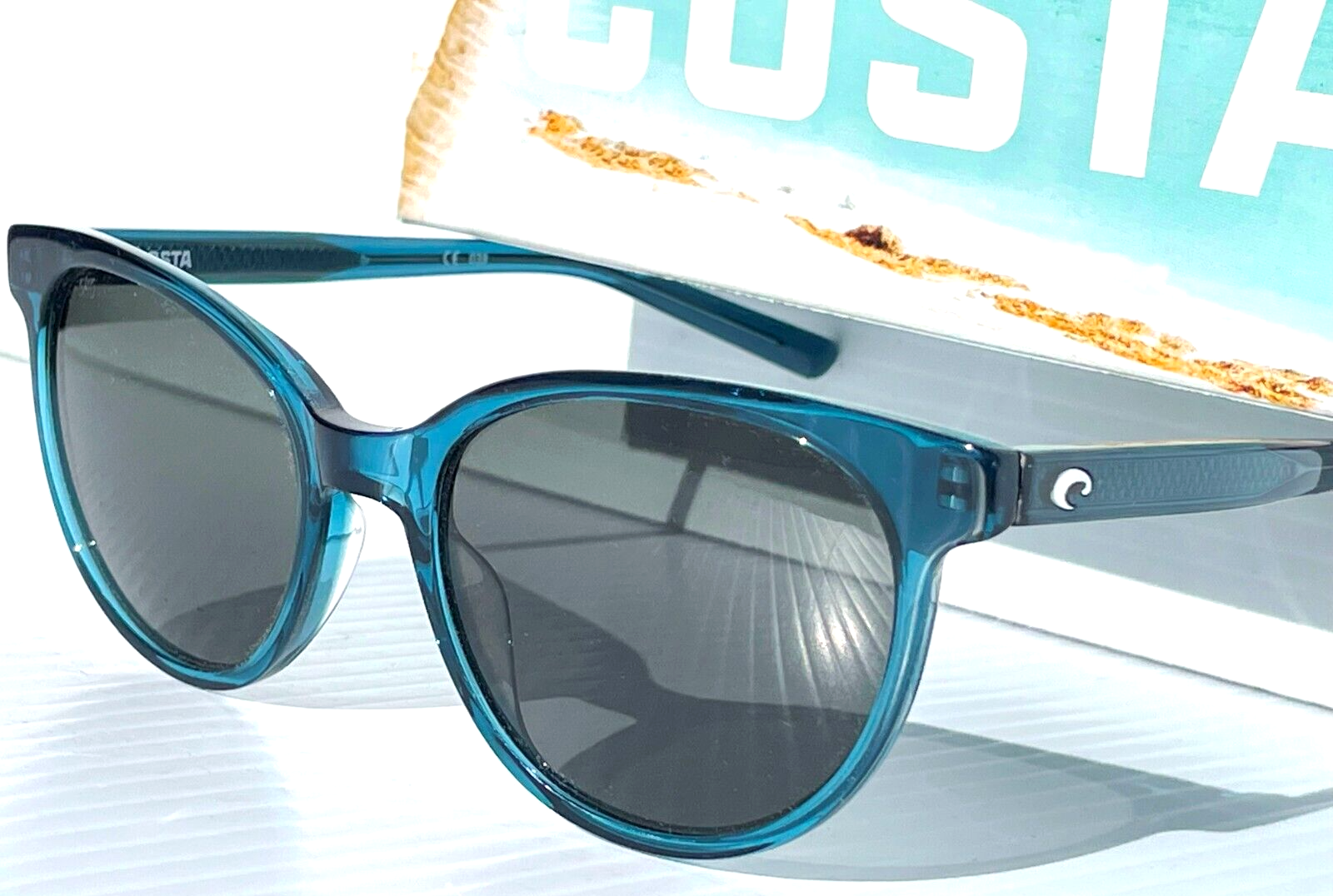 Costa Isla Shiny Deep Teal Crystal Gray 580G (D)