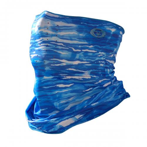 Flying Fisherman Sun Bandit Pro Series Face Mask Bluewater Camo
