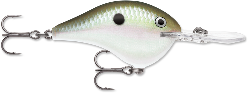 Rapala DT-10 Green Gizzard Shad