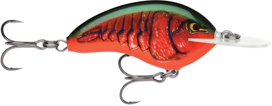 Rapala OG Deep Tiny 7 Red Crawdad