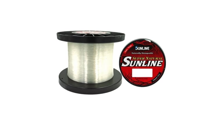 Sunline Super Natural Monofilament Clear 3300 yrds. 12 lb.