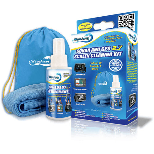 Wave Away Sonar and GPS Screen Cleaning Kit