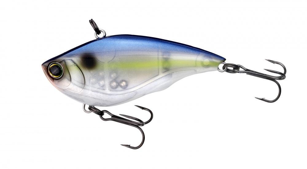 Yo-Zuri Rattl'n Vibe Lipless Crankbait Ghost Pearl Blue 3" (3 4oz)