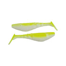 Cross Bait Wack'm Boot Tail Chartreuse White