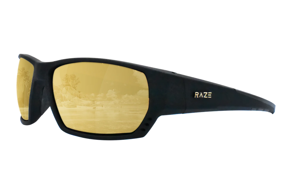 Raze Eyewear Sonar - Black Gold HDP