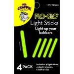 Mr Crappie Flo Glo Light Sticks 1 1/2'' Green 4pk