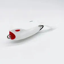 Prototype Lures Smasher Popper Frog Spookie White