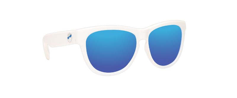 Mini Sunshades Polarized White Moon 0-3