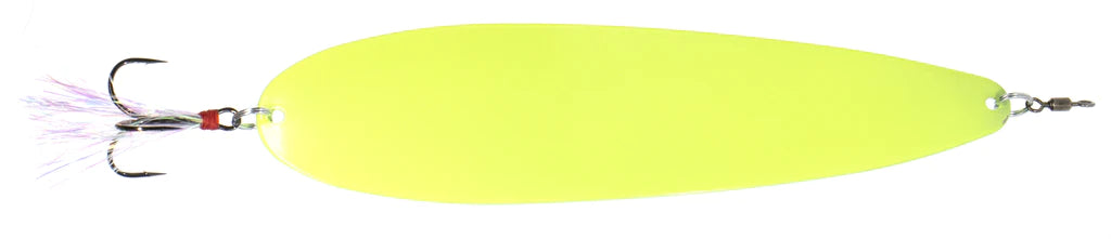 Nichols Lures 9" Ben Parker Super Magnum Flutter Spoon Chartreuse