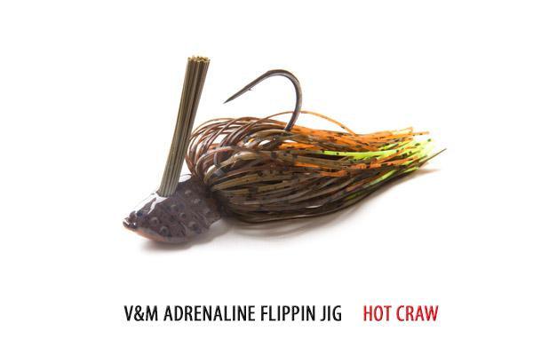 V&M Pacemaker Adrenaline Flippin Jig 1/2 oz / Bama Bug