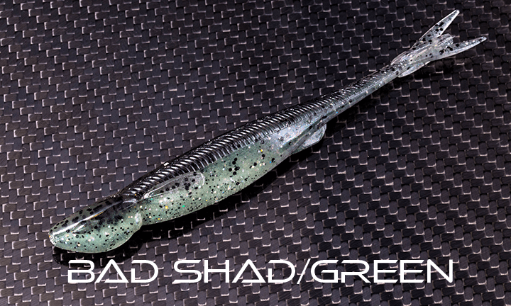 Reaction Innovations Shiver Glide 5.45 (D) Bad Shad Green