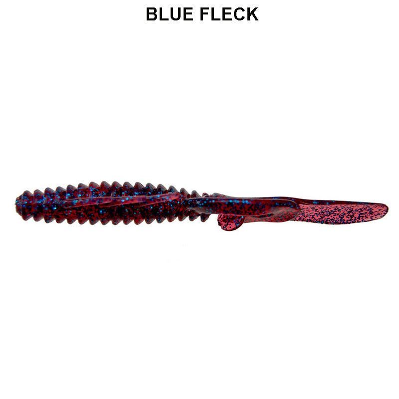 Gene Larew 3.5" Biffle Bug Jr. 8pk blue fleck